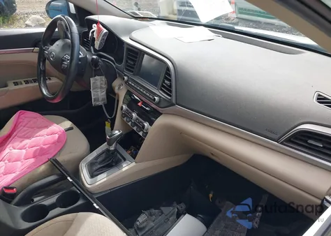 2020 Hyundai Elantra Value Edition из США, поврежденный, VIN 5NPD84LF4LH621265